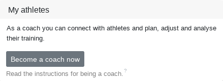 Aktiviere Dich als Trainer, damit Du Anfragen bekommen kannst.